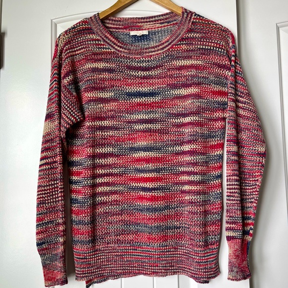 Tulle Split Hem Sweater (Small) - Picture 1 of 6